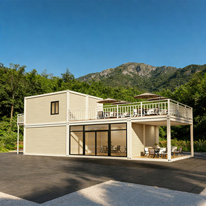 Vente d'usine Maison conteneur 2 chambres à coucher Respirante Moderne Cuisine solaire Salle de bain Maisons préfabriquées mobiles détachables pour location d'hôtel - Product Image 2