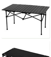 Table pliante portable légère et personnalisée, moderne pour l'extérieur, le camping, la chambre à coucher, petite table pliante pour la cuisine, vente en gros