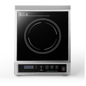Cuisinière à induction commerciale de qualité restaurant, sûre et fiable, avec un seul brûleur, avec protection contre la surchauffe, verrouillage de sécurité pour enfants, AM-CD27A Comme - Product Image 5