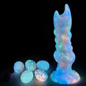 YOCY Dog Ovipositor FireFly dalam Gelap Pria Wanita Bertelur Masturbasi Mainan Seks Stimulasi Vagina Anal Besar Manual Ovipositor - Product Image 3