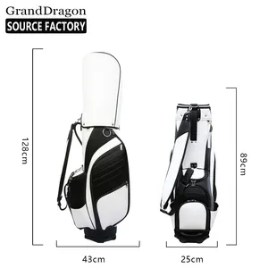 New Arrival Professional Custom waterproof PU Made Golf Club stand golf bag for Men