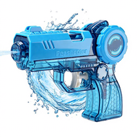 Pistolet à eau transparent mini ODM OEM WANNA MAGIC avec tir simulé, jouet aquatique d'été pour enfants pour piscine extérieure
