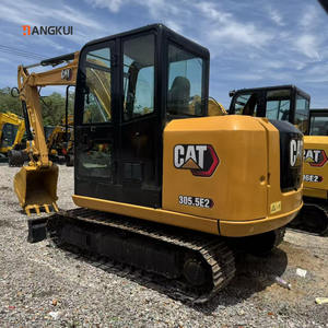 รถขุด CAT305.5E2 ขนาด 5.5 ตัน รุ่นปี 2023 พร้อมใช้งาน 100% ของแท้จากญี่ปุ่น พร้อมเครื่องยนต์ เกียร์ มอเตอร์ ได้รับการรับรองมาตรฐาน EPA CE สำหรับการใช้งานทางการเกษตร - Product Image 1
