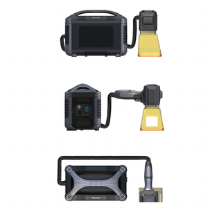 Handheld 20W 30W Fiber Laser <b>Engraving</b> <b>Machine</b> for Dog Tags Bird Rings Tires Laptop Portable Laser Marking <b>Machine</b> for Metal - Product Image 6