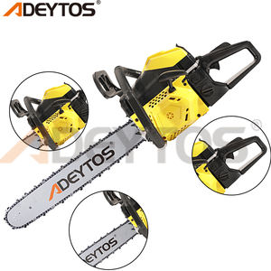 Haute qualité 52cc/58cc déplacement à deux temps 2200W/2400W essence tronçonneuse usine directe bricolage industriel OEM personnalisable - Product Image 4