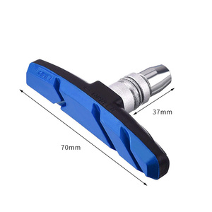 RIDERACE 1 Par <span class=keywords><strong>de</strong></span> <span class=keywords><strong>Pastillas</strong></span> <span class=keywords><strong>de</strong></span> <span class=keywords><strong>Freno</strong></span> Silenciosas para Bicicleta <span class=keywords><strong>de</strong></span> Montaña y Carretera, Piezas <span class=keywords><strong>de</strong></span> <span class=keywords><strong>Freno</strong></span> V-Brake, Bloques <span class=keywords><strong>de</strong></span> Goma Plegables, Abrazadera Duradera - Product Image 6