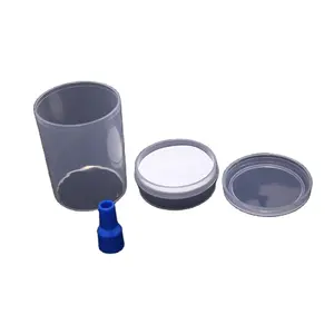 Sterilized PP Disposable filtration unit for microbiology analysis 47mm 100ml with MCE gridded membrane individually packed