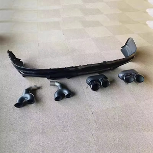 Difusor Trasero Estilo SQ5 con Salidas Dobles para Audi 19-21, Puntas de Escape B9, Mejora para Audi <span class=keywords><strong>Sline</strong></span> <span class=keywords><strong>Q5</strong></span> - Product Image 4