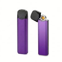 Ventes chaudes, personnalisation, logo personnalisé, cigarette électronique moderne, coupe-vent, batterie au lithium rechargeable, jetable, en aluminium