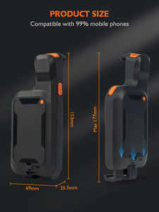 Vente en gros Mini lecteur de codes-barres portable sans fil Fabricant en stock Produit facile à transporter Lecteur de codes-barres - Product Image 4