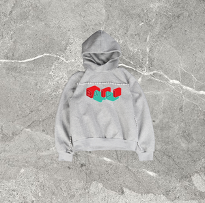 Conjunto de Sudadera con Capucha y Pantalones Deportivos de Lana de Lujo con Estampado Terry Personalizado para Hombre, Traje Deportivo de 500g de Peso Pesado, Sudadera con Capucha 100% Lana - Product Image 3