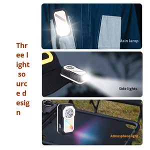 JF Mini LED Headlamp with Strong <b>Light</b> Multifunctional Sensor Type-C Charging Digital Display Magnetic Clip - Product Image 3