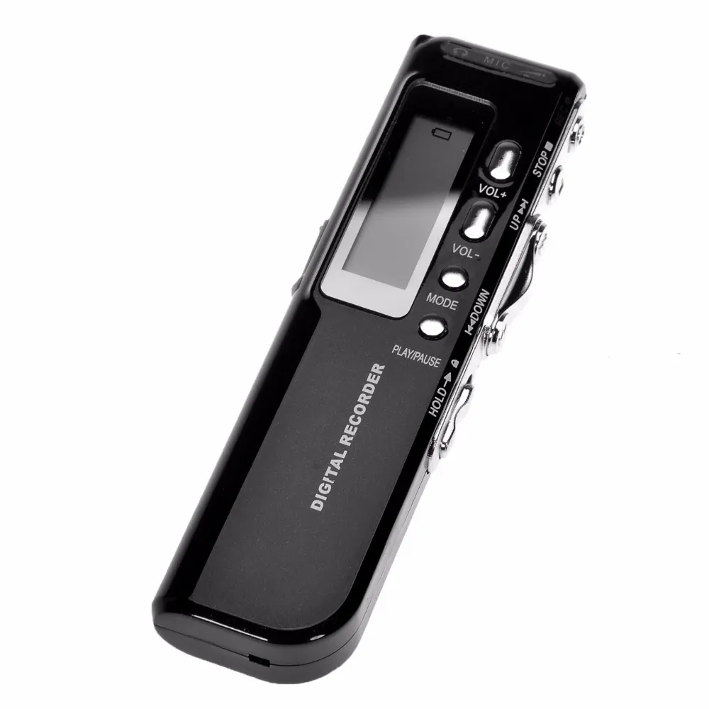 Digital Voice Recorder Dictaphone MP3 Player USB Flash Supports MP3 WMA ASF and WAV Music Formats PQ137