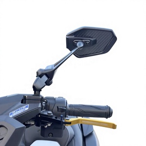 Rétroviseurs arrière compatibles avec Yamaha NMAX - Rétroviseurs arrière en alliage d'aluminium NMAX155, haute définition et anti-éblouissement - Product Image 4