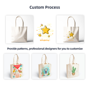 Sac fourre-tout en toile de coton personnalisé, de haute qualité, écologique, imperméable et élégant, avec logo imprimé - Product Image 4