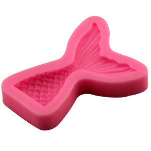 Moule en silicone sirène rose pour pâtisserie, outils de cuisson sur le thème marin - Product Image 4