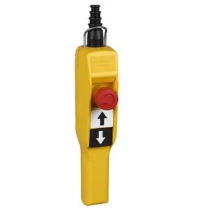 Original New XACA02 30mm Yellow Empty Pendant Control Station with <b>Push</b> <b>Button</b> <b>Switches</b> - Product Image 1