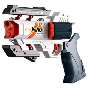 Juguete Revolver Blaster de Shopify para Dropshipping, Diseño de Acción Manual con Balas Blandas para Niños, Juego al Aire Libre, Regalo - Product Image 1