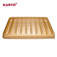 KARYO KYG-2303B forme personnalisée musulman Eid Mubarak Box Dessert Party Box OEM ODM Service plateau en plastique jetable pour l'emballage alimentaire