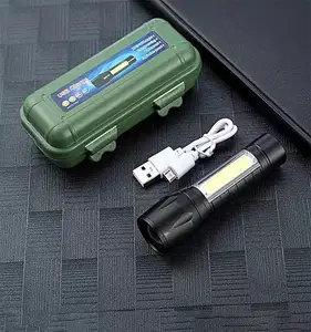 Batterij Smartligh Dagelijkse Lichter Beste Hand Mini Torch Usb Lader Oplaadbare Led Zaklamp