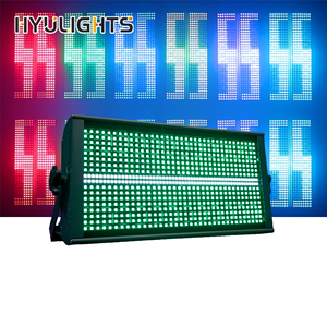 Luz Estroboscópica Variable de 200W LED RGBW 4en1 con 48 Particiones, Cuerpo de Aluminio, Luces DMX512 para Escenario, Fiesta, DJ, Discoteca, Equipo de Iluminación - Product Image 1