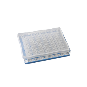 Rak Lab magnetik untuk tabung PCR, dudukan pelat PCR 96Well PCR, cocok dengan pelat Non-Skirted tepi Semi Magnet kuat - Product Image 5