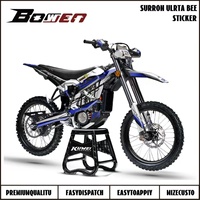 Kit d'autocollants personnalisés Surron Ultra Bee, graphiques en vinyle, autocollant de protection de carrosserie, protection de panneau de moto, accessoires pour moto électrique tout-terrain