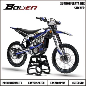 Kit d'autocollants personnalisés Surron Ultra Bee, graphiques en vinyle, autocollant de protection de <span class=keywords><strong>carrosserie</strong></span>, protection de panneau de moto, accessoires pour moto électrique tout-terrain - Product Image 2