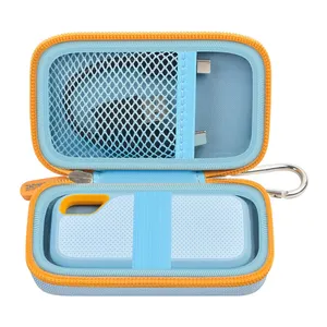 Wholesale of small hard drive cases and portable solid-state drive EVA waterproof electronic travel cases in factories