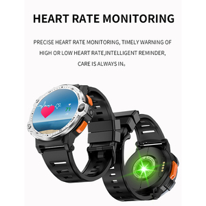 AP6 라운드 1.54 인치 360x360 픽셀 4G 안드로이드 스마트 워치 800W 듀얼 카메라 4 + 64GB 메모리 지원 유튜브 스마트 워치 - Product Image 5