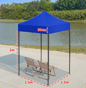 Carpa <span class=keywords><strong>Toldo</strong></span> Impermeable para Exterior al por Mayor 10x10 en Rojo, <span class=keywords><strong>Azul</strong></span> y Blanco, Gazebo <span class=keywords><strong>Plegable</strong></span> <span class=keywords><strong>3x3</strong></span>, Modelo Grande de 5m, Marquesinas Desplegables para Eventos y Ferias Comerciales - Product Image 2