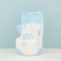Kantong ASI untuk Penyimpanan ASI Bebas BPA 100ml Kantong Penyimpanan ASI Double Ziplock