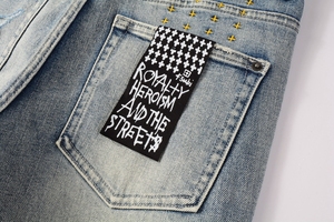 <span class=keywords><strong>Jeans</strong></span> KSUBI da <span class=keywords><strong>Uomo</strong></span>, Modello Slim Fit, Alta Qualità, Tessuto Denim <span class=keywords><strong>Elastico</strong></span> Originale, Lavaggio Stonewashed, Colore Chiaro - Product Image 6