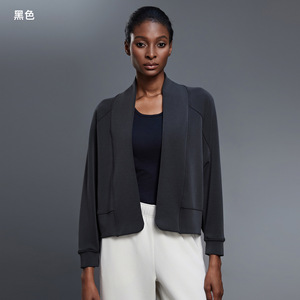 2025 automne hiver Modal doux loisirs <span class=keywords><strong>Cardigan</strong></span> à manches longues tout en Match tenue survêtement élégant vêtements de sport quotidien <span class=keywords><strong>Cardigan</strong></span> GYM - Product Image 6