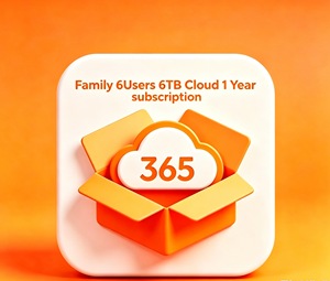 กลุ่มครอบครัว 365 พร้อม Copilot 6 ผู้ใช้ พื้นที่จัดเก็บ 6TB คลาวด์ ซอฟต์แวร์ขยายความจุ 12 เดือน - Product Image 1