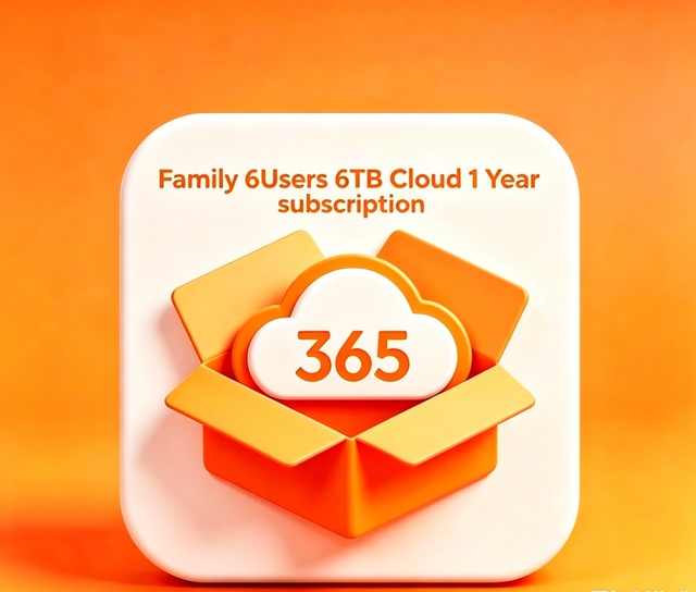 365 Family Group With Copilot 6 Users 6TB Storage Cloud 12 Month Expand Software