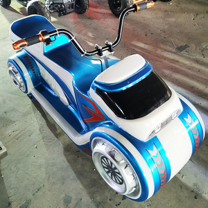 2026 Hot Sale Park Stall Children's Business Double <b>24V</b> <b>Battery</b> Plastic Indoor/Outdoor Bumper Cars Amusement Equipment - Product Image 4