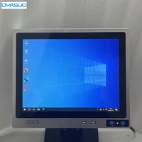 PC industriel tout-en-un 10'' 12'' 15'' Mini tablette avec écran tactile résistif Intel Core I3 Win - Accessoires informatiques industriels
