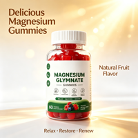 Fabricant OEM de Gummies à la Glycinate de Magnésium sous Marque Privée pour les Végétaliens