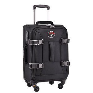 Kongzhongniao Fabricación de fábrica al por mayor suave de Nylon maleta <span class=keywords><strong>Set</strong></span> 3pcs bolsas de viaje equipaje carro maleta - Product Image 3