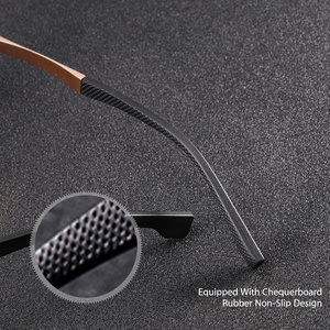 2025 nouveau rétro 1.1 lunettes de soleil polarisées mode hommes Double faisceau extérieur conduite <span class=keywords><strong>crapaud</strong></span> lunettes de soleil - Product Image 3