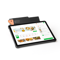 Terminal de point de vente portable tout-en-un 5 pouces Android 13.0 Octa-Core 4 Go de RAM 64 Go de SSD Lecteur de carte NFC Caisse enregistreuse 4G WiFi USB