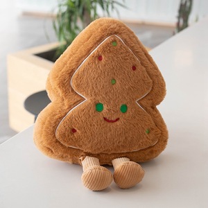 Dibujos animados de algodón Gingerbread Man almohada suave lindo <span class=keywords><strong>galleta</strong></span> hombre muñeco de peluche niños niñas regalo Navidad <span class=keywords><strong>muñeca</strong></span> - Product Image 5