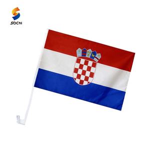 Оптовая продажа, на заказ, пустой флаг для сублимации автомобиля, окна, офисный стол, ручной, весь национальный флаг, мини-баннер - Product Image 5