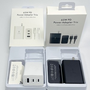 65W <b>USB</b> C PD Wall Power <b>Adapter</b> 3 Port UK US EU Plug Daily Use <b>Multi</b> Device Charging for Samsung Galaxy S22 S23 S24 S25 S26 - Product Image 3