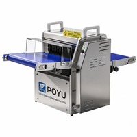 Trancheuse haute performance entièrement automatique industrielle commerciale pour viande fraîche bœuf, porc, volaille, 220V/380