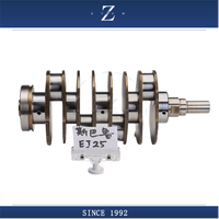 Vilebrequin EJ25 d'occasion pour moteur Subaru OEM 12200AA430 2.5L compatible avec Impreza Forester Legacy WRX STI