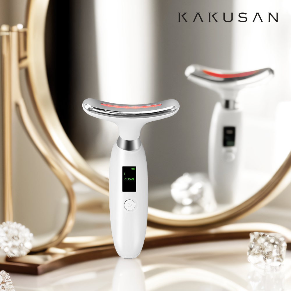 ORANGLES KKS Handheld 7-Color LED Light Therapy Device | Face & Neck Lifting Massager for Skin Tightening | EU/UK Plugs – orangles Kuwait - high resolution display - exposing craftsmanship - Image 2 of 6 | built for everyone | KKS Handheld 7-Color LED Light Therapy Device | Face & Neck Lifting Massager for Skin Tightening | EU/UK Plugs – orangles Kuwait for sale Georgia | Free Shipping ORANGLES