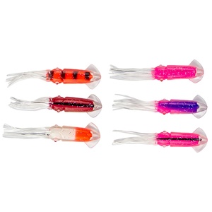 12cm colori adorabili SO05 calamari gonna luminosa esca morbida che affonda confezione personalizzata <span class=keywords><strong>pesca</strong></span> all'ingrosso esca morbida calamaro esca - Product Image 3