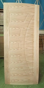 2.7mm 3mm melamine HDF cho cửa nội thất Veneer tự nhiên ván ép Laminate cửa da trắng mồi cửa da - Product Image 6